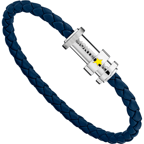 Wrap Me Bracelet in Braided Leather - Luxury Bracelets – Montblanc® MG