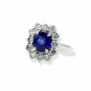 Crivelli Blue Sapphire "FLEUR DELEGANCE" CRIVLUGM244