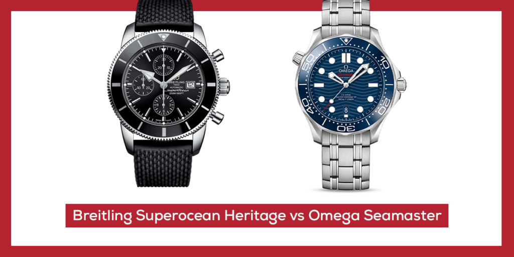 omega seamaster vs breitling superocean heritage