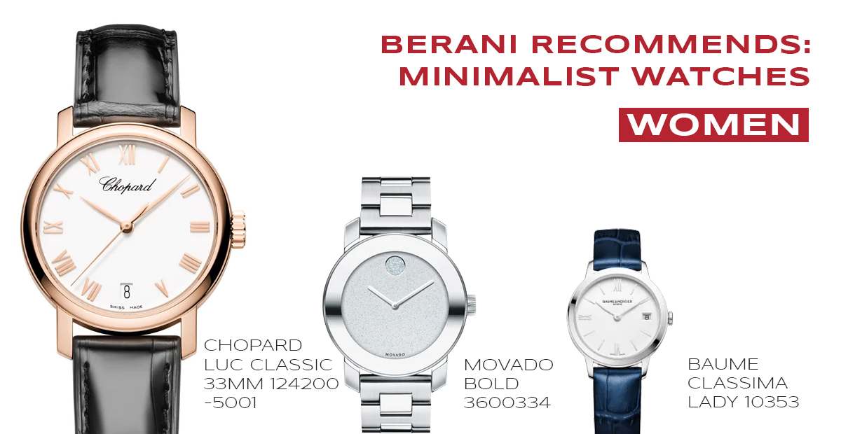 minimalist watches for women