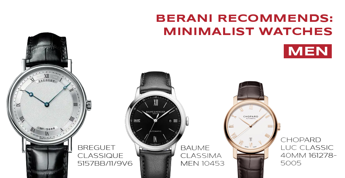 minimalist watches for men