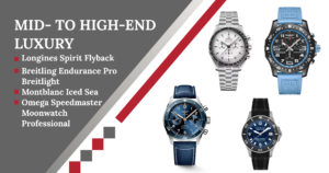 Mid-to High-End Luxury-men-watches